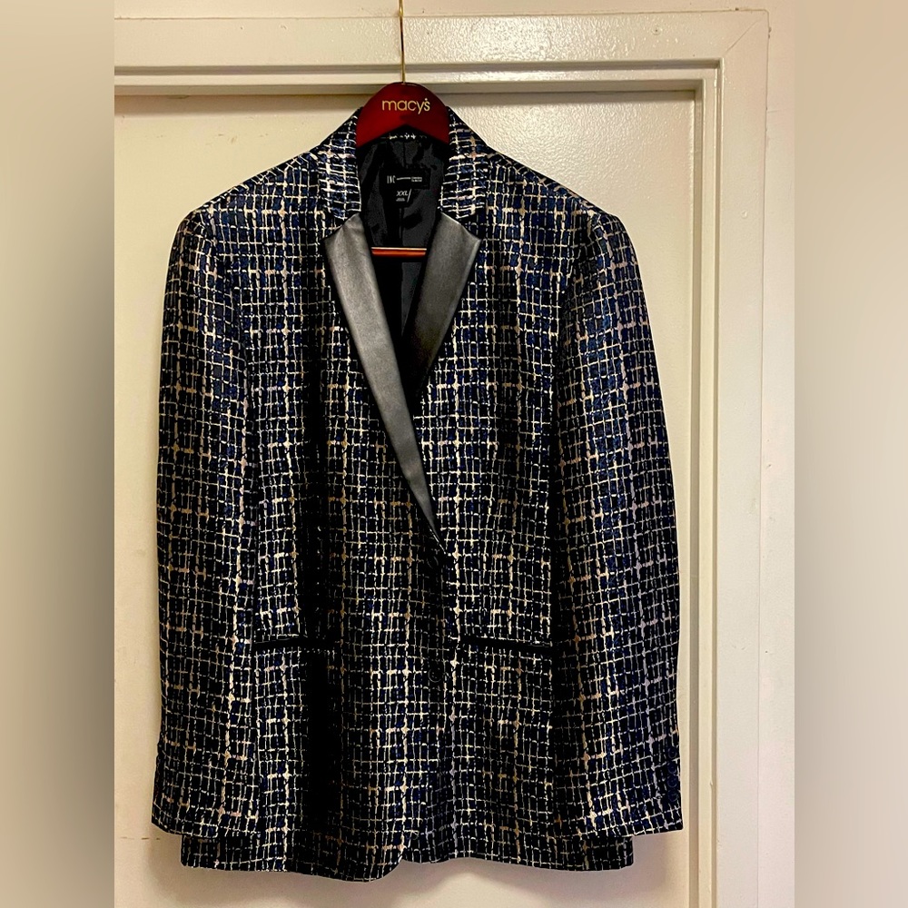 Black and Gold Tuxedo Jacket